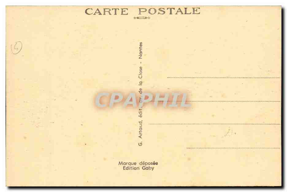 domfront CPA Le tertre Sainte anne et la vallee — Rückseite