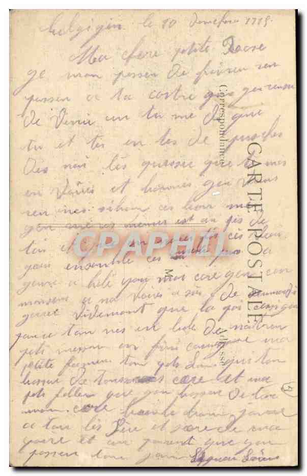 La guerre 1914-5 CPA Le pont de Verberie detruit par les Francais (militaria) — Rückseite