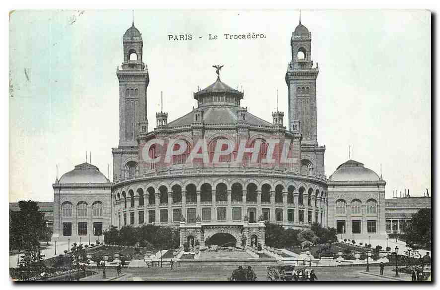 CPA Paris le Trocadero 