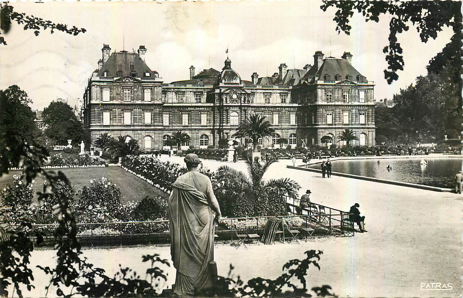 CPA Les Jolis Coins de Paris Jardin et Palais du Luxembourg 