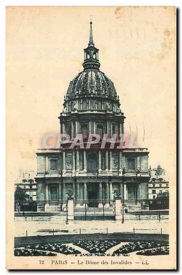 CPA Paris le Dome des Invalides 