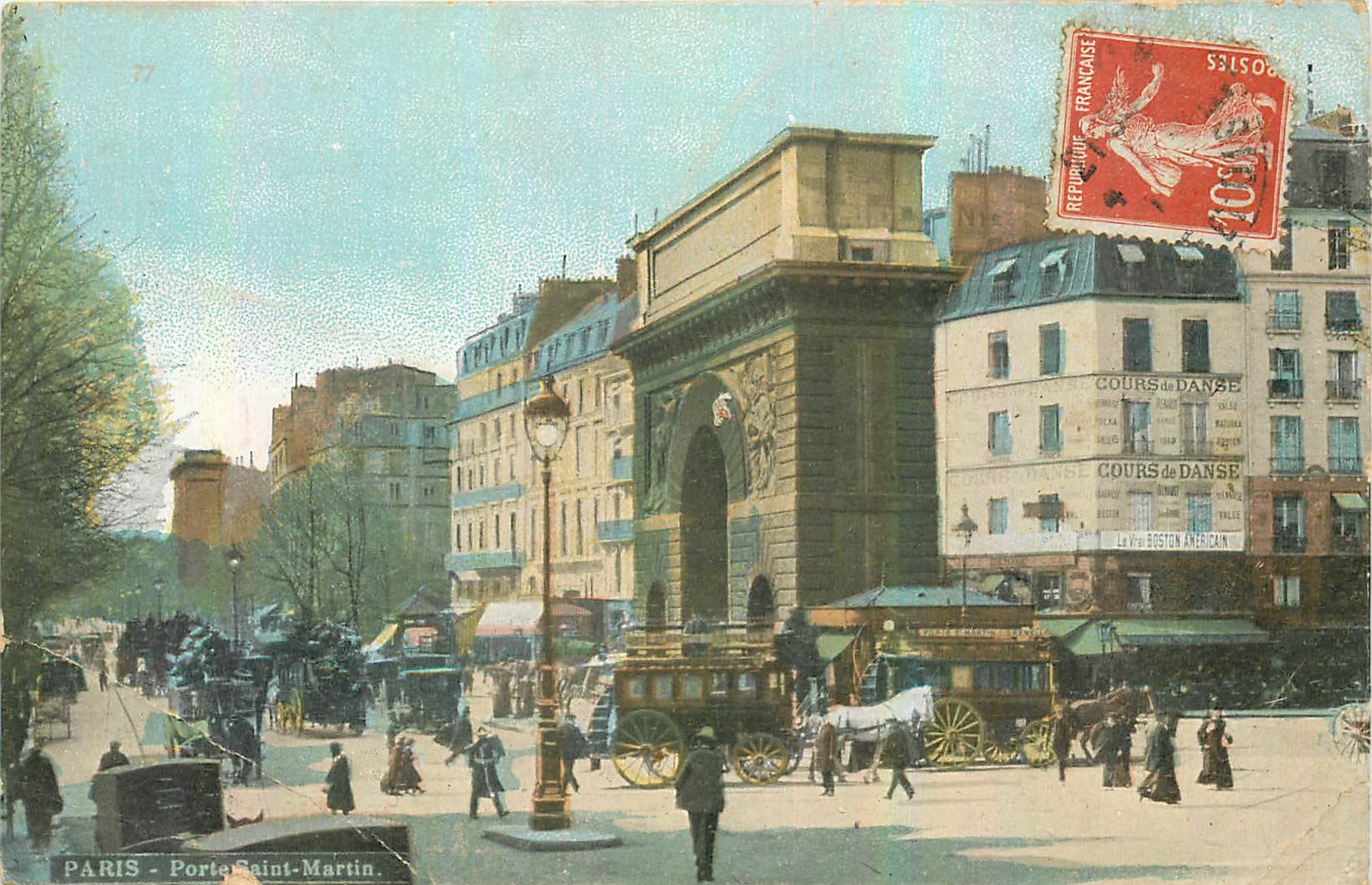 CPA Paris Porte Saint Martin 