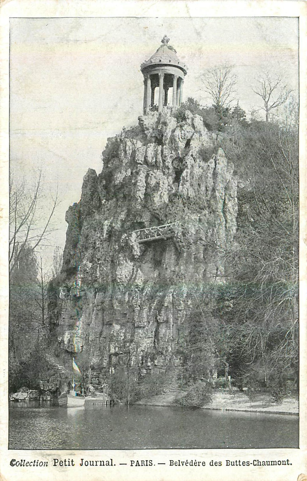 CPA Collection Petit Journal Paris Belvedere des Buttes Chaumont 