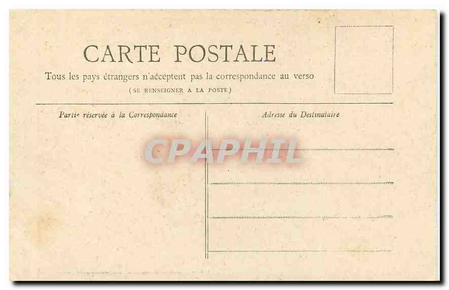 CPA Collection Petit Journal Paris Belvedere des Buttes Chaumont  — Rückseite
