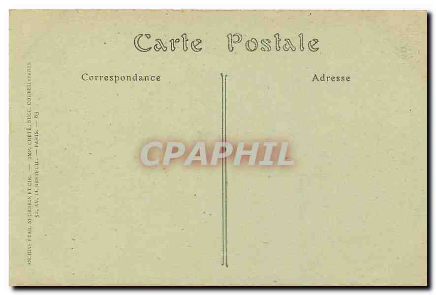 CPA Paris Eglise Saint Etienne du Mont le tombeau de Sainte Genevieve  — Verso