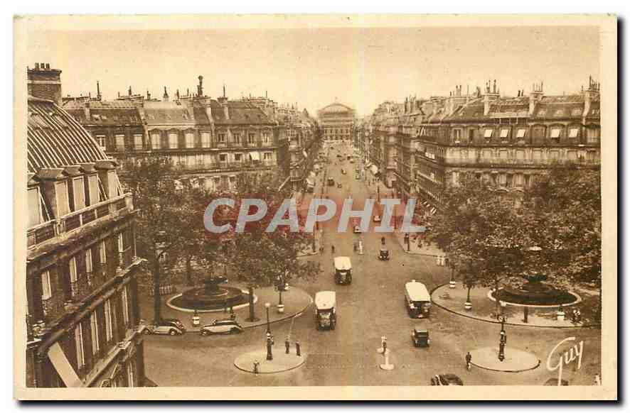 CPA Paris et ses merveilles avenue de l'Opera 