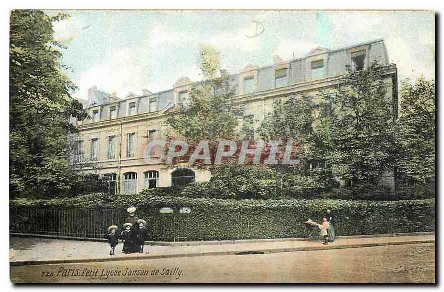 CPA Paris Petit Lycee Janson de Sailly 