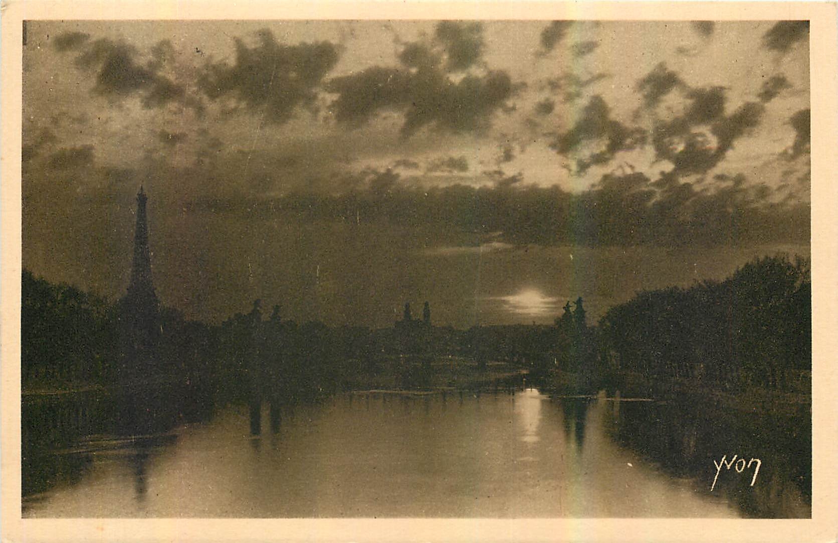 CPA Paris en Flanant Crepuscule sur la Seine 