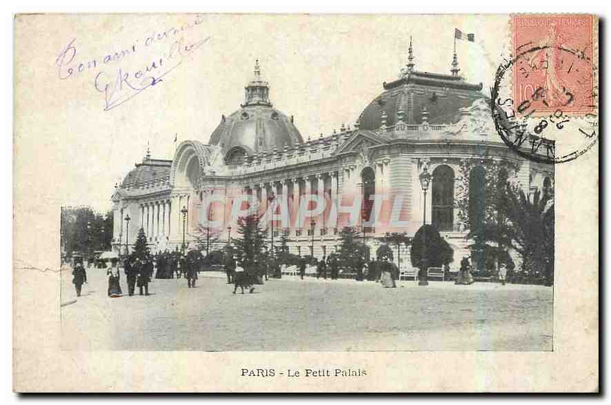CPA Paris le Petit Palais 