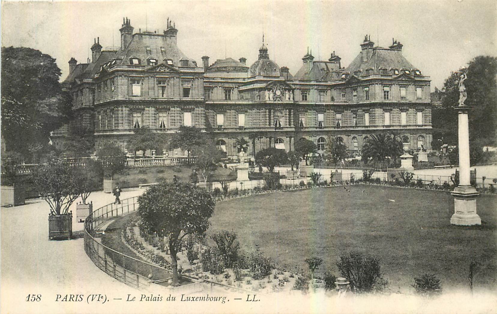 CPA Paris VI le Palais du Luxembourg 