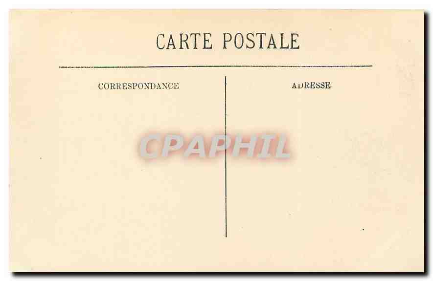 CPA Paris VI le Palais du Luxembourg  — Rückseite