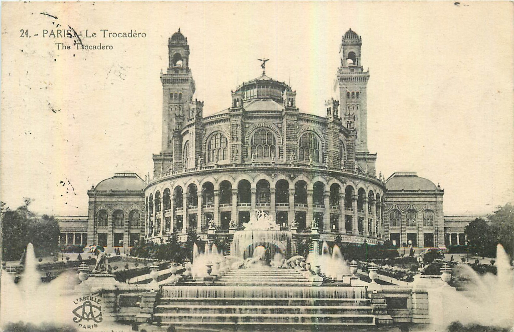 CPA Paris le Trocadero 