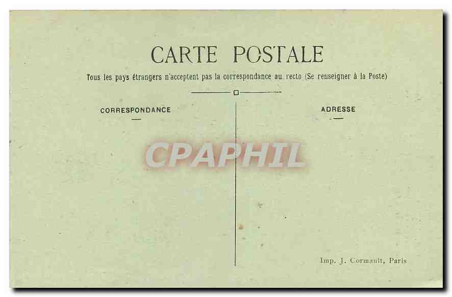 CPA Paris l'Obelisque de Louqsor Place de la Concorde  — Rückseite