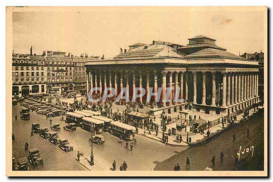 CPA Paris en Flanant la Bourse 