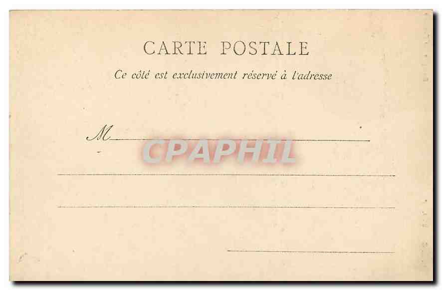 CPA Banque de France Paris — Rückseite