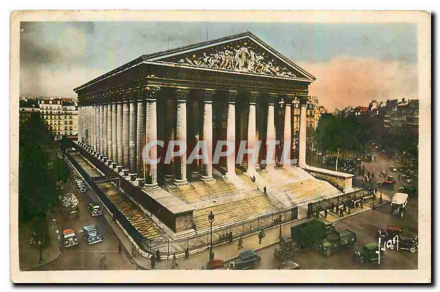 CPA Paris en Flanant Eglise de la Madeleine 