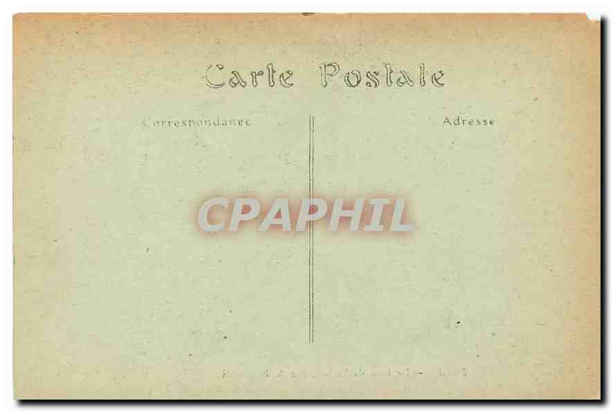 CPA Paris le Lion de Belfort par A Bartholdi  — Verso