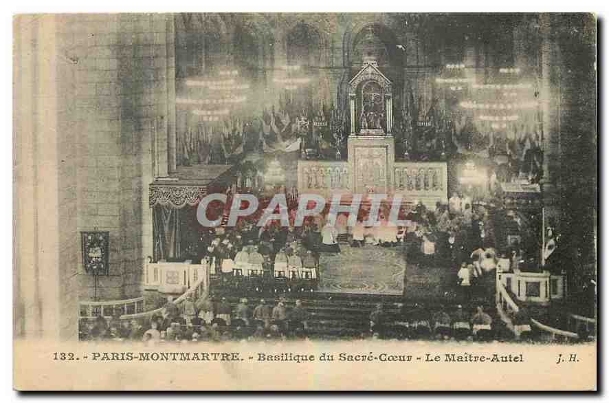 Paris-Montmartre - Basilique du Sacré-Cœur - Le Maître-Autel