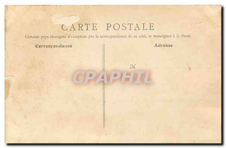 CPA Paris Cirque d'Hiver  — Rückseite