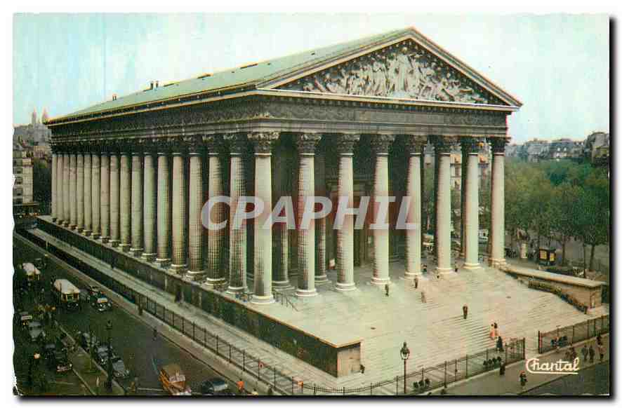 CPA Paris Eglise de la Madeleine 