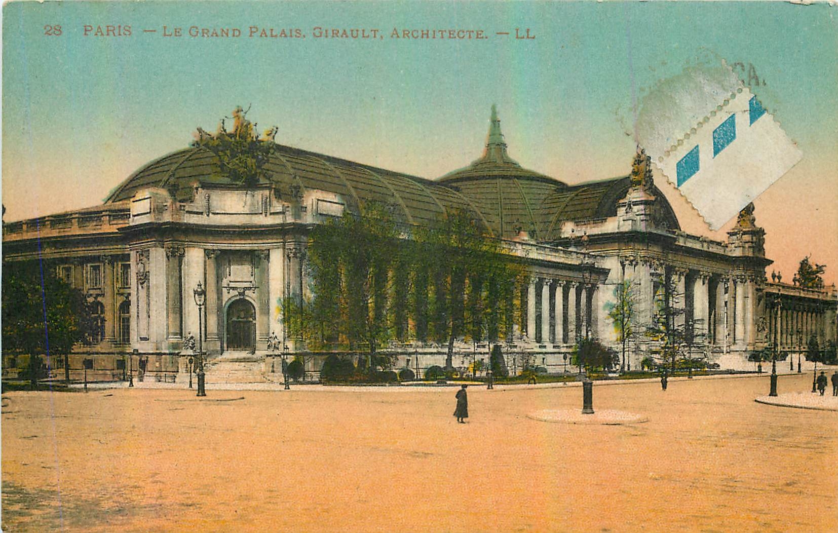 CPA Paris le Grand Palais Girault Architecte 