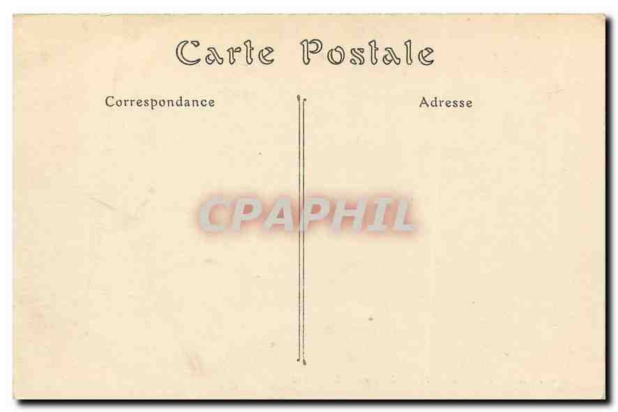 CPA Paris l'eglise de la Maeleine  — Verso