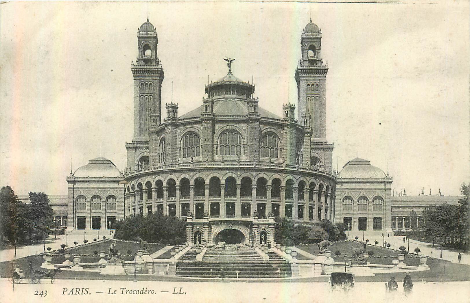 CPA Paris le Trocadero 