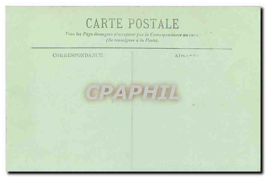 CPA Paris le Trocadero  — Rückseite