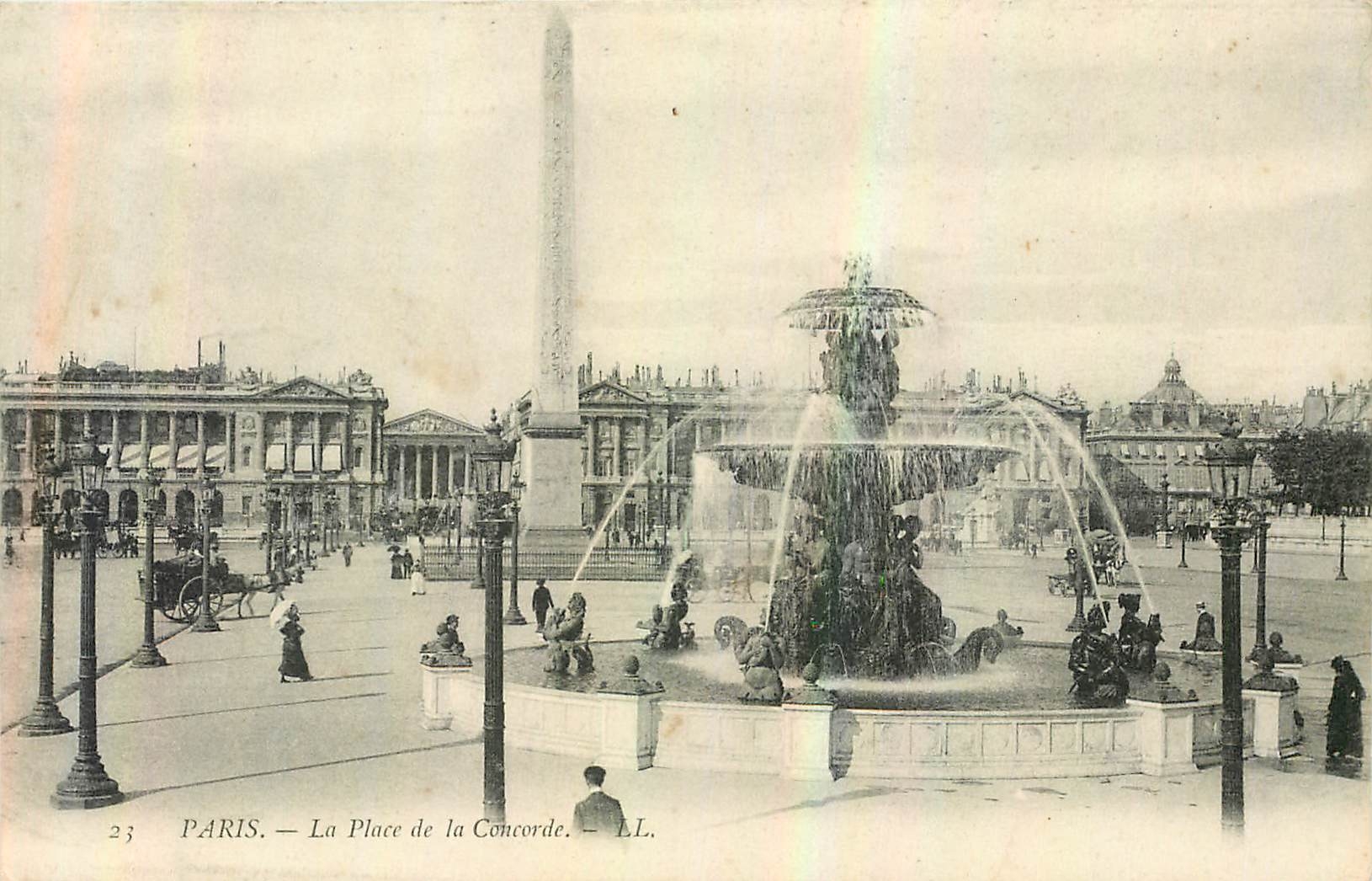 CPA Paris la Place de la Concorde 