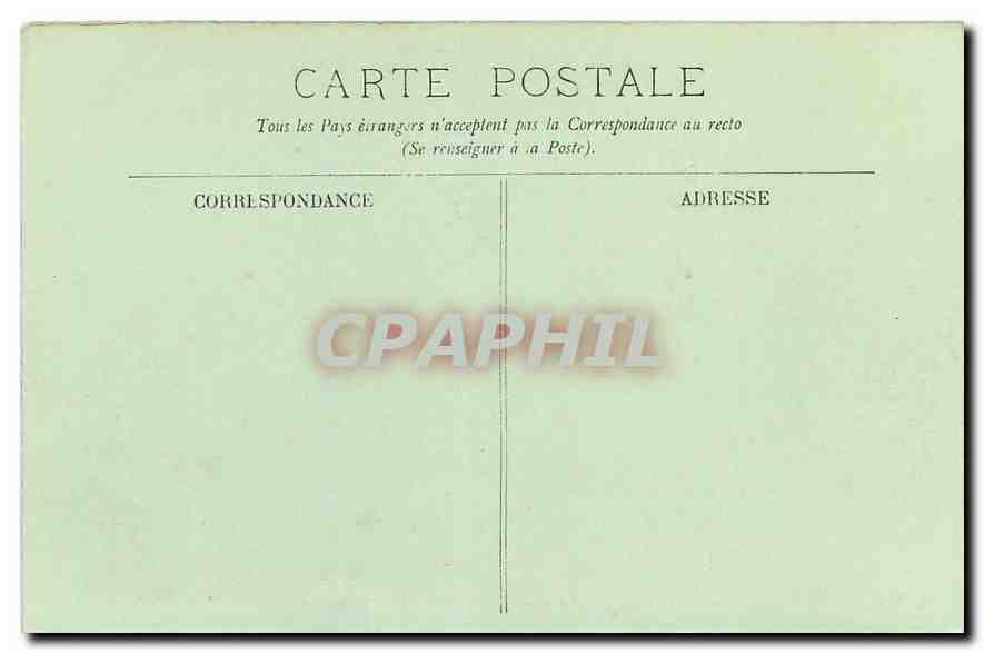 CPA Paris le Pont de la Concorde et la Chambre des Deputes Bateau — Rückseite