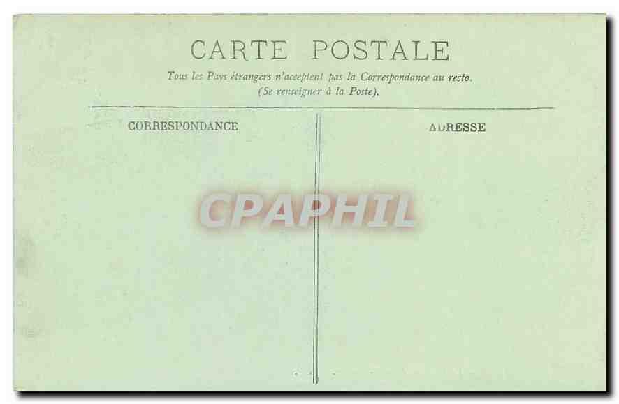CPA Paris le Boulevard Saint Martin  — Rückseite
