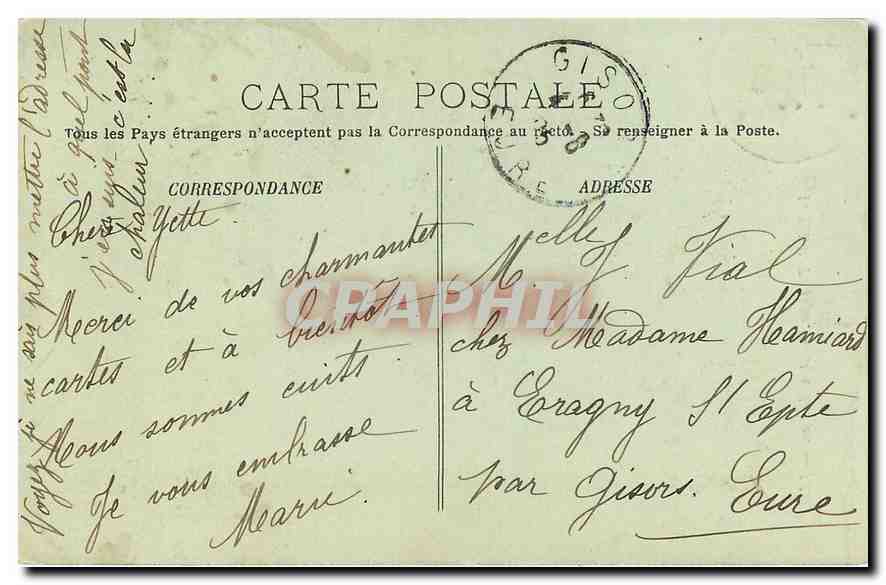 CPA Paris le Bois de Boulogne aux Acacias Chevaux — Rückseite