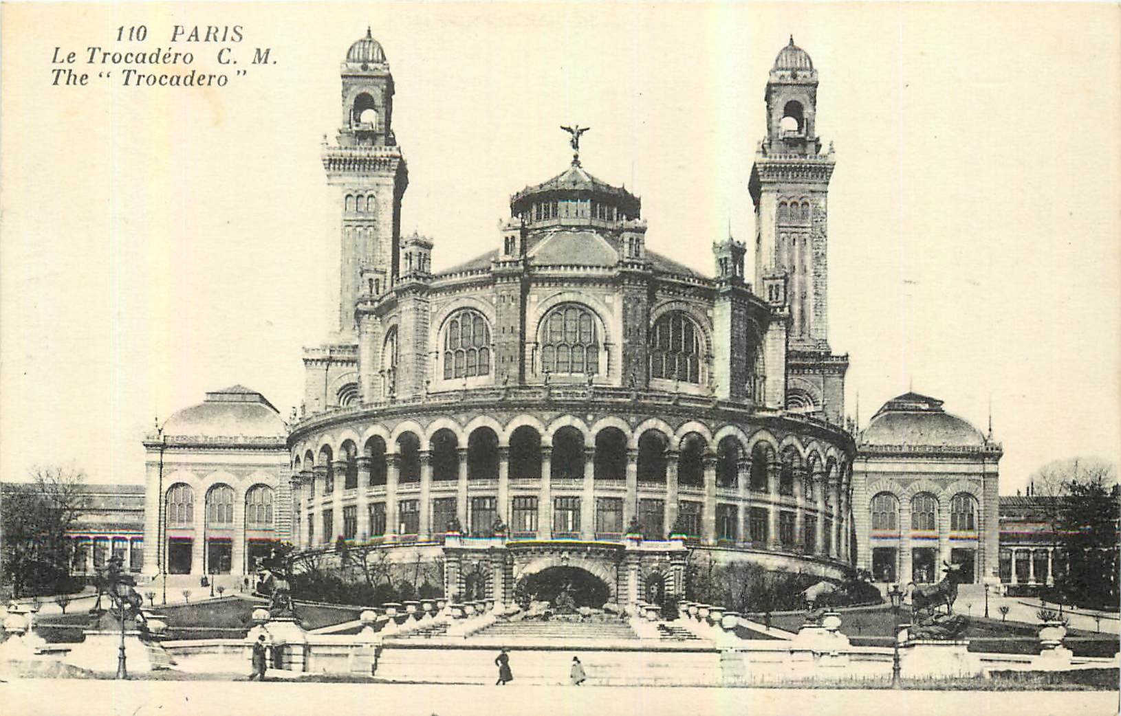 CPA Paris le Trocadero 