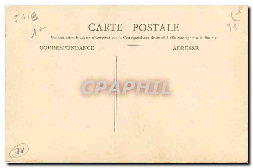 CPA Reims Porte de la Cour du Chapitre  — Verso