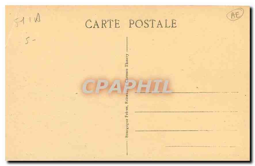 CPA Chalons sur Marne Marne Porte Sainte Croix  — Back