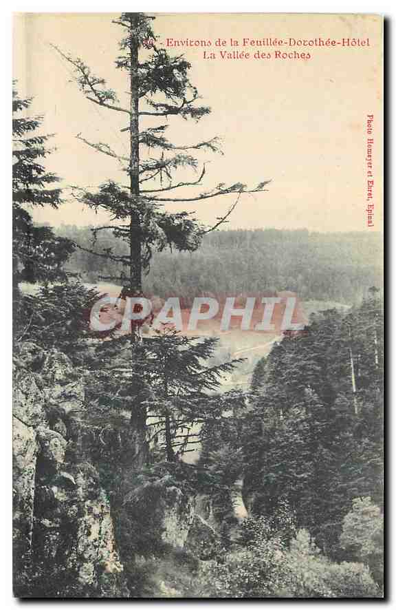 CPA Environs de la Feuillee Dorothee Hotel La Vallee des Roches 