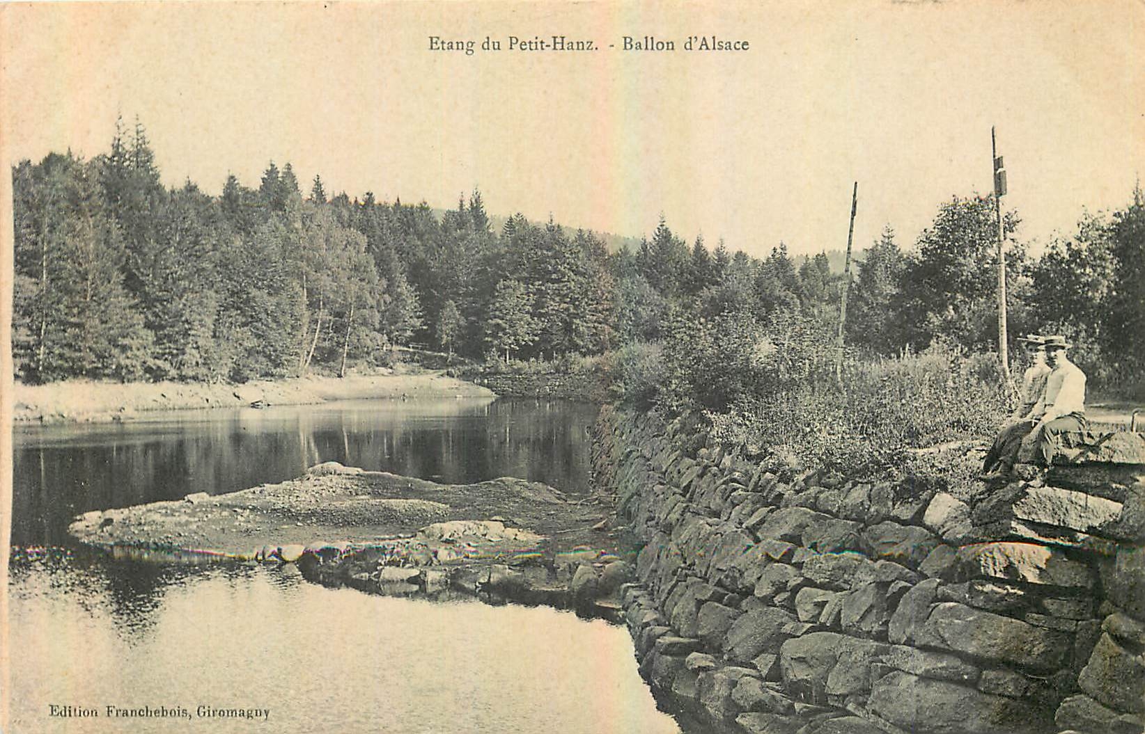 CPA Etang du Petit Hanz Ballon d'Alsace 