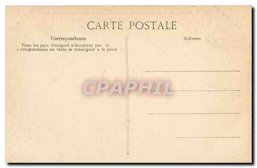 CPA Nantes Cour du Chateau le Grand Logis le donjon et le Palais Ducal  — Back