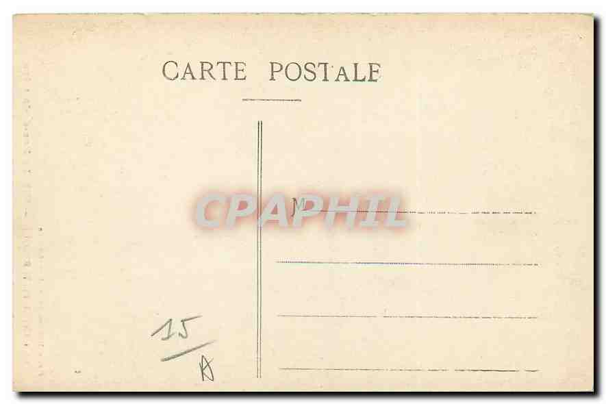 CPA Le Cantal Pittoresque le Pas de la Cere  — Rückseite
