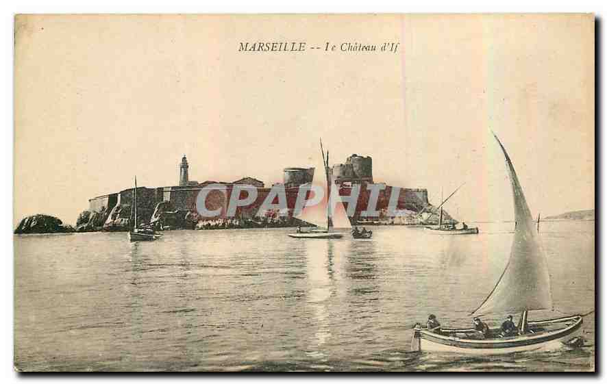 CPA Marseille le Cheteau d'If 