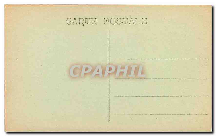 CPA Marseille le Cheteau d'If  — Verso