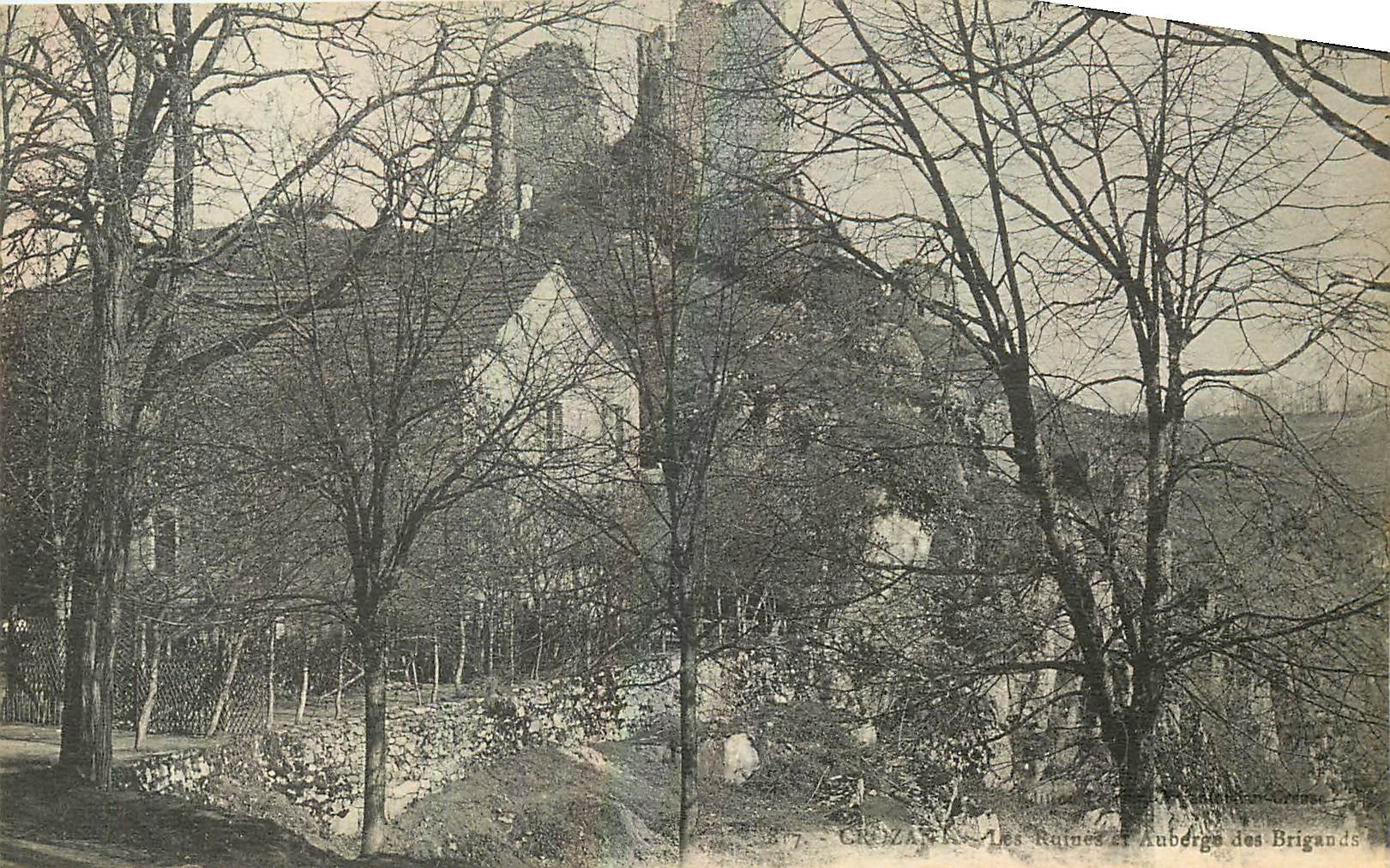 Crozat - Les Ruines de l'Auberge des Brigands — éditeur Crozat, n° 87