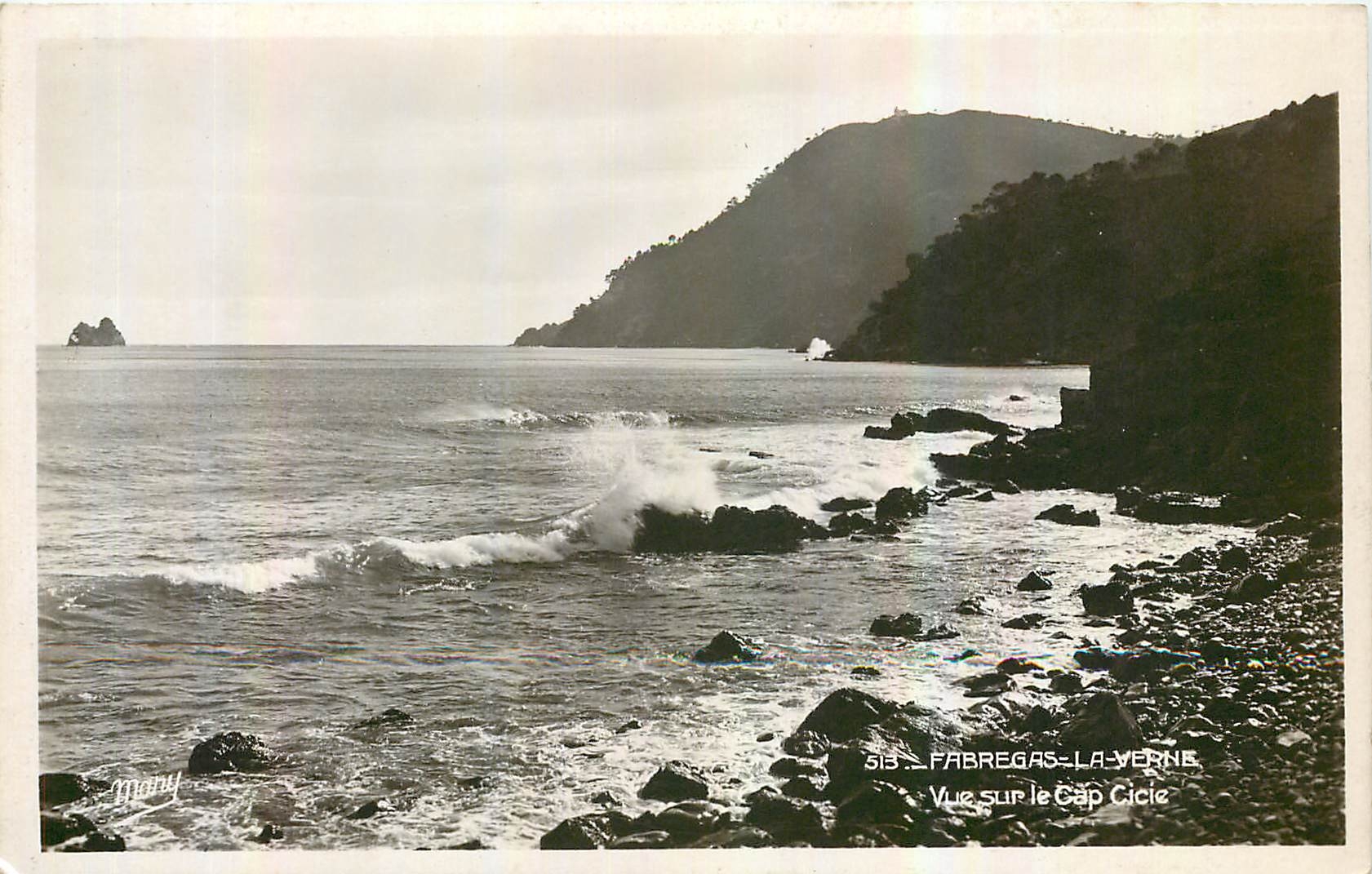 CPA Fabregas vue sur le Cap Cicie 