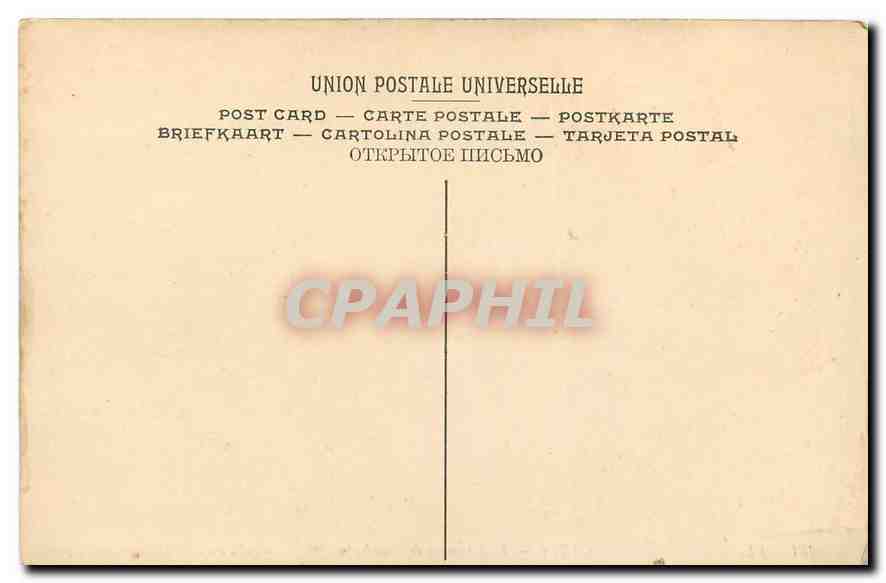 CPA Cazin la Chambre de Gambetta Musee du Luxembourg Paris  — Verso