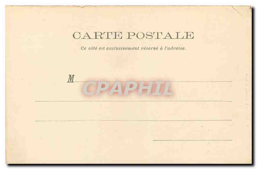 CPA Enfant Un jour de pluie — Rückseite