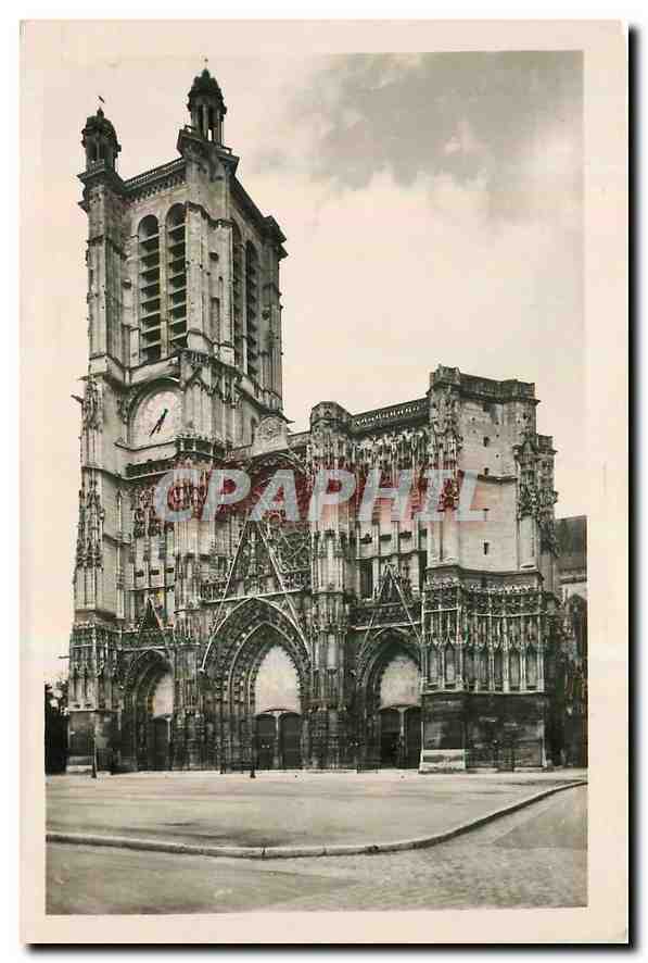 CPA Troyes Aube Cathedrale Saint Pierre 