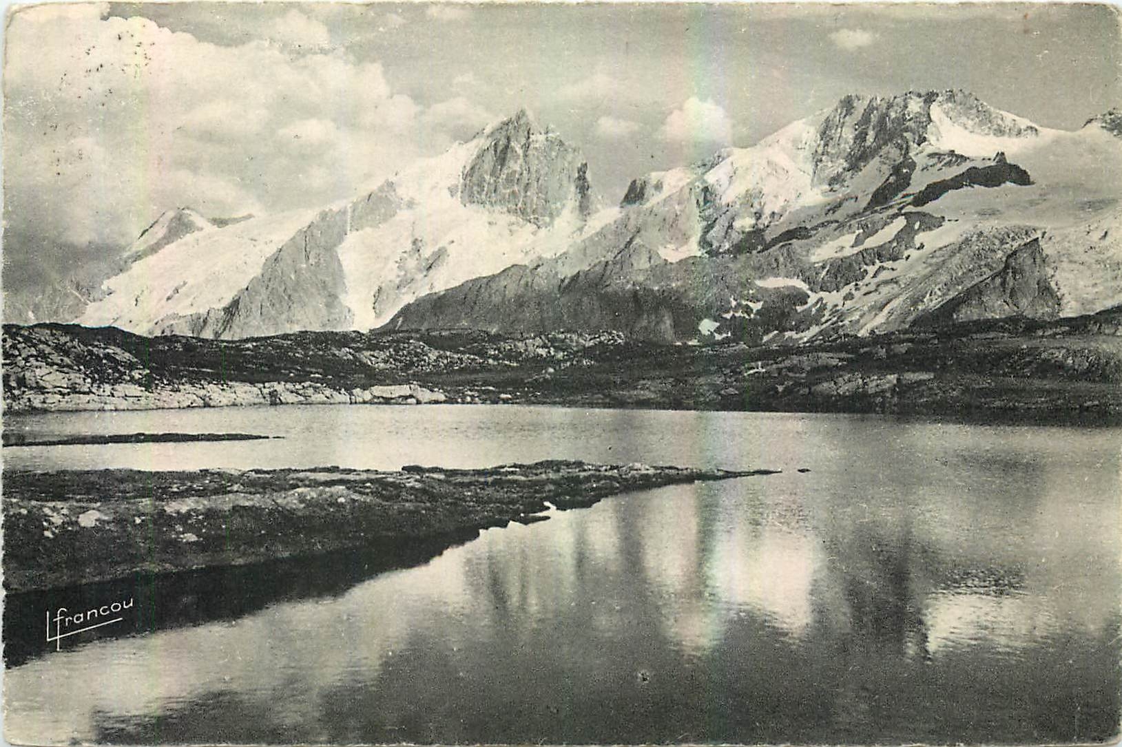 CPA Coll Les Hautes Alpes de L Francou Briancon La Grave Plateau d'En-Paris Le Lac Noir  