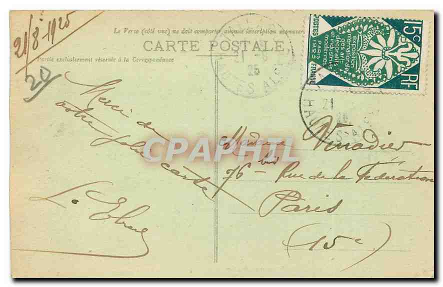 Tallard - Le Château - Vue prise du Roc — Les Alpes, éditeur non identifié, n° 600 — Reverso