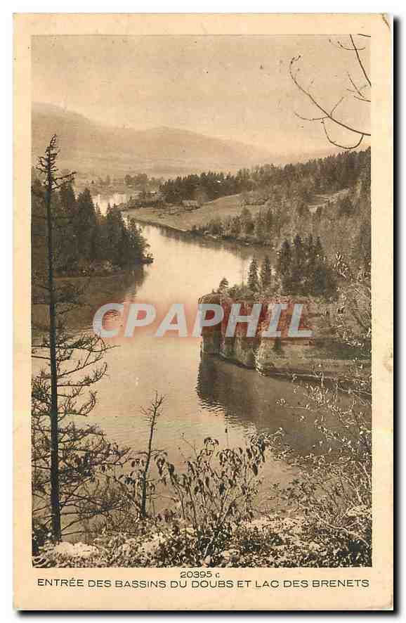 CPA Entree des Bassins du Doubs et Lac des Brenets 