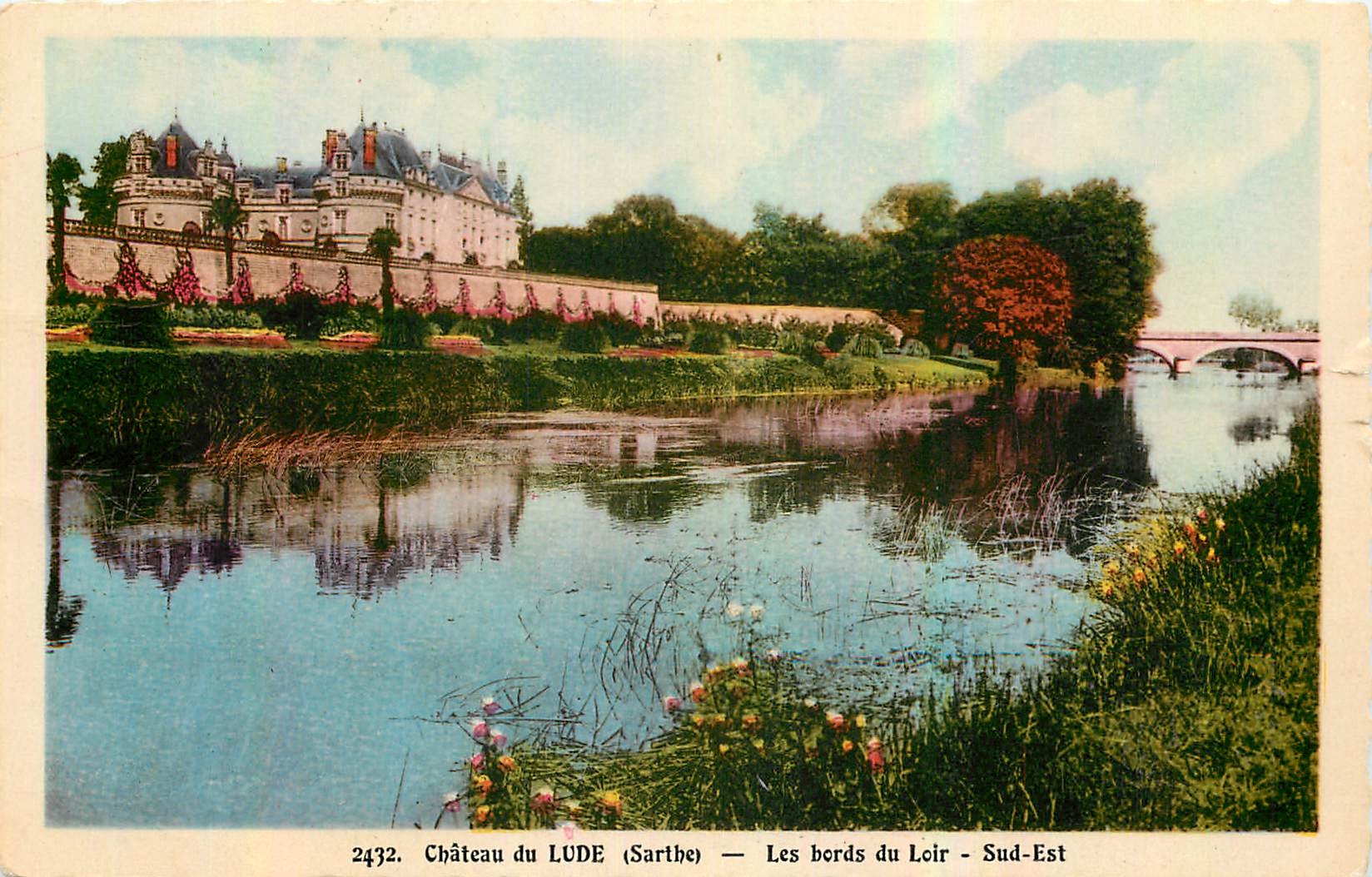 CPA Chateau du Lude Sarthe les Bords du Loir Sud Est 